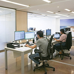 Oficinas Barcelona de la empresa. SoloCruceros.com