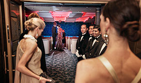 Teatro de Silversea Cruises. CrucerosMediterraneo.com Teatro de Silversea Cruises. CrucerosMediterraneo.com