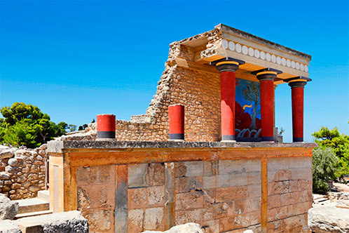 Destinos Celestyal Cruises, Palacio de Knossos en Heraklion. SoloCruceros.com