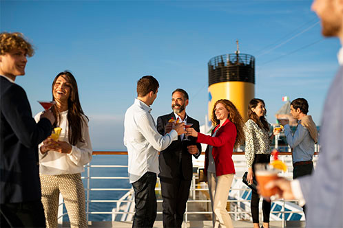 Paquete bebidas Costa Cruceros. SoloCruceros.com