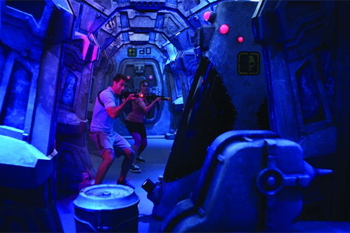 Instalaciones NCL, Laser Tag. SoloCruceros.com