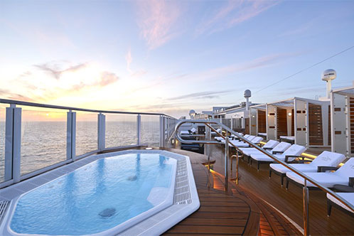 The Haven Sundeck by NCL. SoloCruceros.com