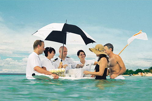 Caviar in the Surf de Seabourn. SoloCruceros.com Caviar in the Surf de Seabourn. SoloCruceros.com