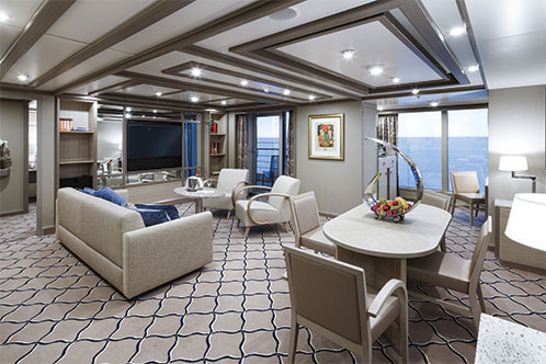 Suite de Silversea. SoloCruceros.com