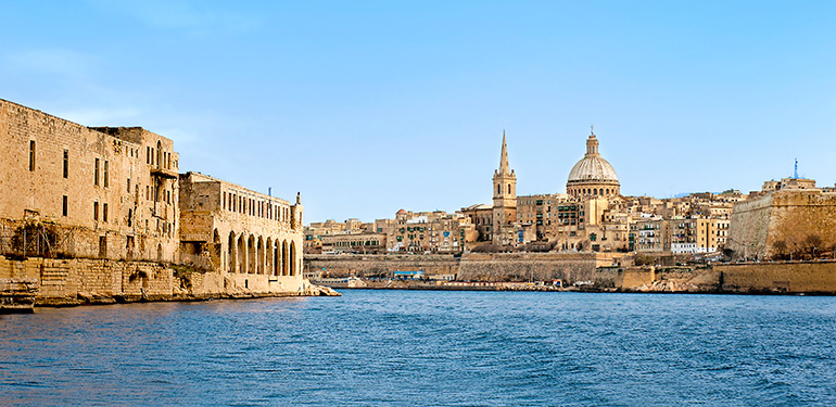 Cruceros Mediterráneo desde La Valeta, Malta. CrucerosMediterraneo.com Cruceros Mediterráneo desde La Valeta, Malta. CrucerosMediterraneo.com