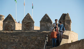 El castillo de Gribalfaro, Málaga. CrucerosMediterraneo.com El castillo de Gribalfaro, Málaga. CrucerosMediterraneo.com