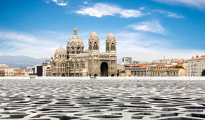 Catedral de Marsella. CrucerosMediterraneo.com Catedral de Marsella. CrucerosMediterraneo.com