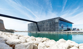 MUCEM, museo de las civilizaciones de Europa y el Mediterráneo. CrucerosMediterraneo.com MUCEM, museo de las civilizaciones de Europa y el Mediterráneo. CrucerosMediterraneo.com