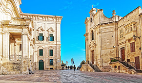 Iglesia de Nuestra Señora de las Victorias, la primera iglesia de La Valeta. CrucerosMediterraneo.com Iglesia de Nuestra Señora de las Victorias, la primera iglesia de La Valeta. CrucerosMediterraneo.com