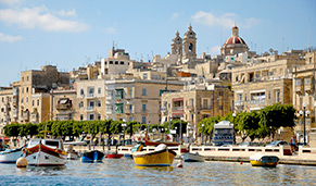 El encanto del puerto de La Valeta. CrucerosMediterraneo.com El encanto del puerto de La Valeta. CrucerosMediterraneo.com