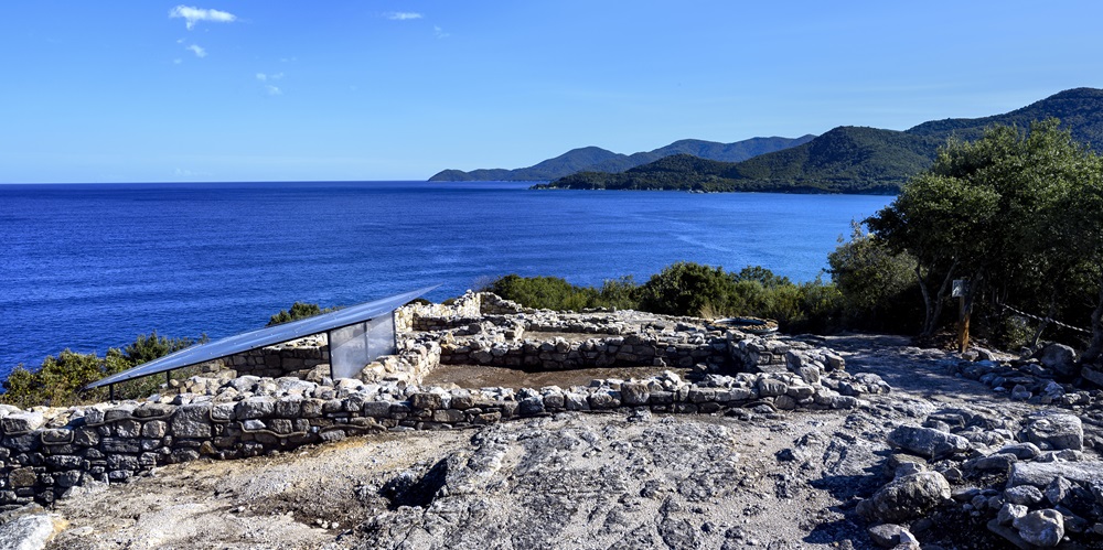 Ruins of ancient stageira city in Halkidiki, Greece Ruins of ancient stageira city in Halkidiki, Greece